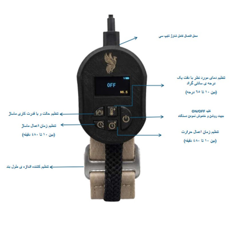 ماساژور برقی بدن مدل RELAX SPORT