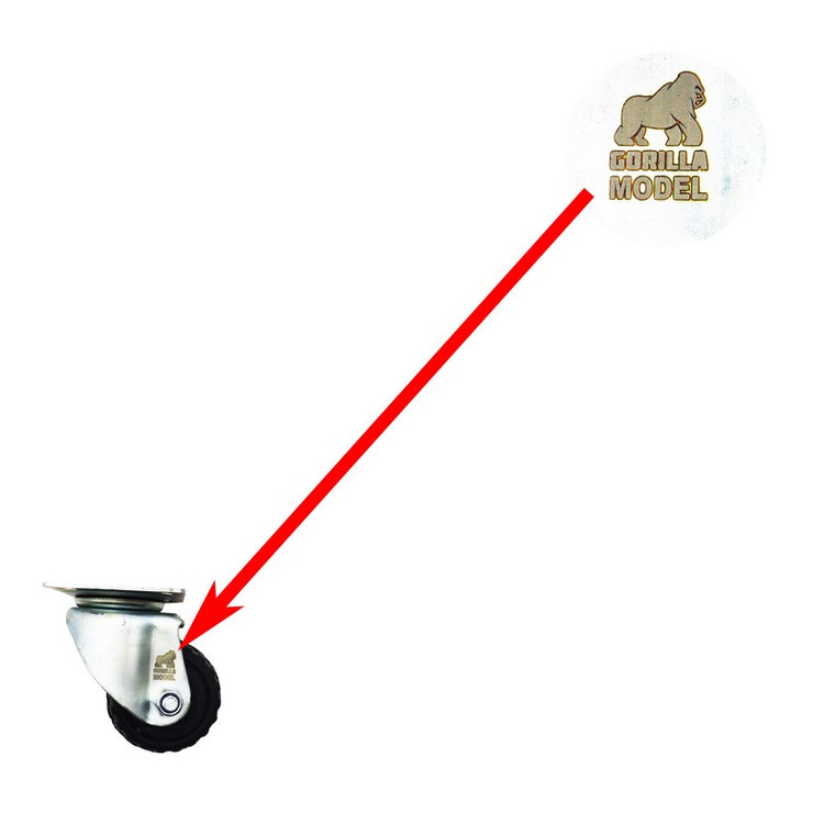 چرخ کفیدار مدل گوریلا کد YP-GARDAN-7535MM