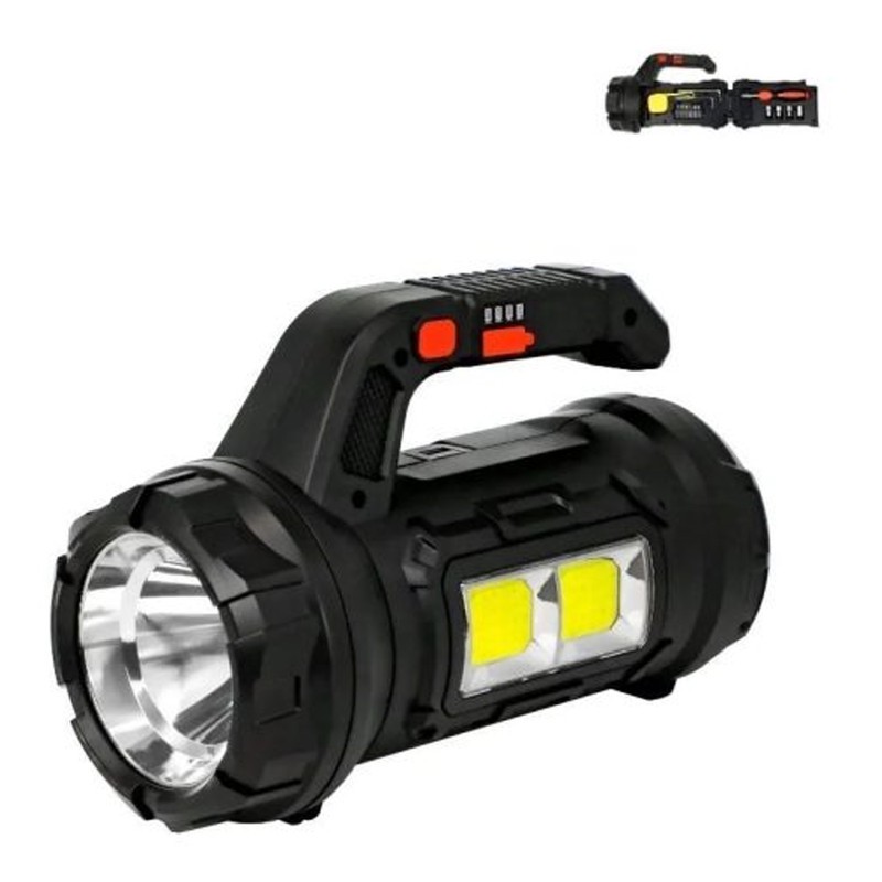 چراغ اضطراری چند منظوره با نور LED قدرتمند و شارژ سریع Type-C مناسب کمپینگ کد 2302