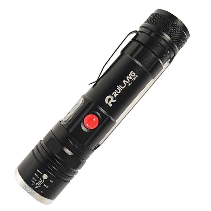 چراغ قوه دستی روی لانگ مدل شارژی و باطری خور RL-T626 با نور مهتابی