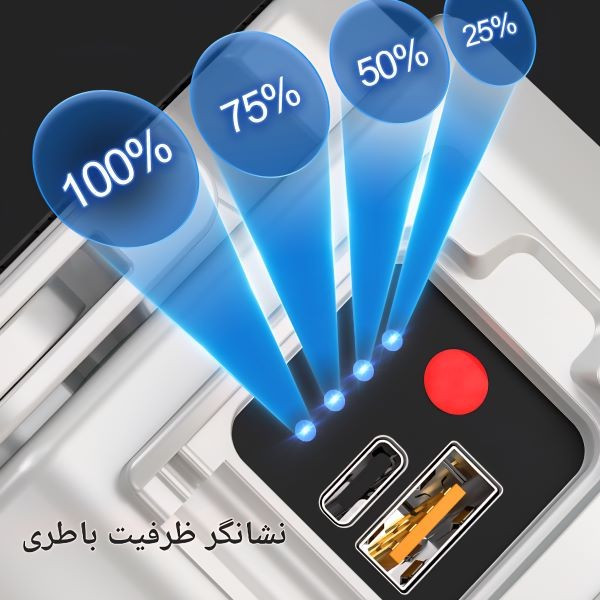 چراغ روشنایی مدل شارژی C52
