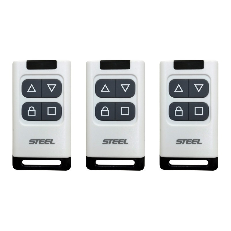 ریموت بلوتوثی استیل مدل Elentra کد 433-MHz مجموعه 3 عددی
