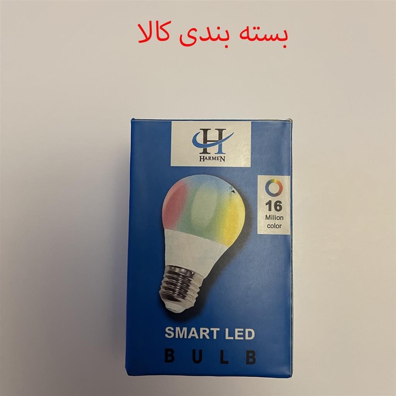 لامپ ال ای دی هوشمند 5 وات هارمن مدل SMART-LED-BULB پایه E27