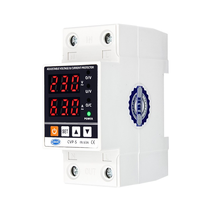 محافظ ولتاژ 63 آمپر جی بی اچ مدل CVP-S63