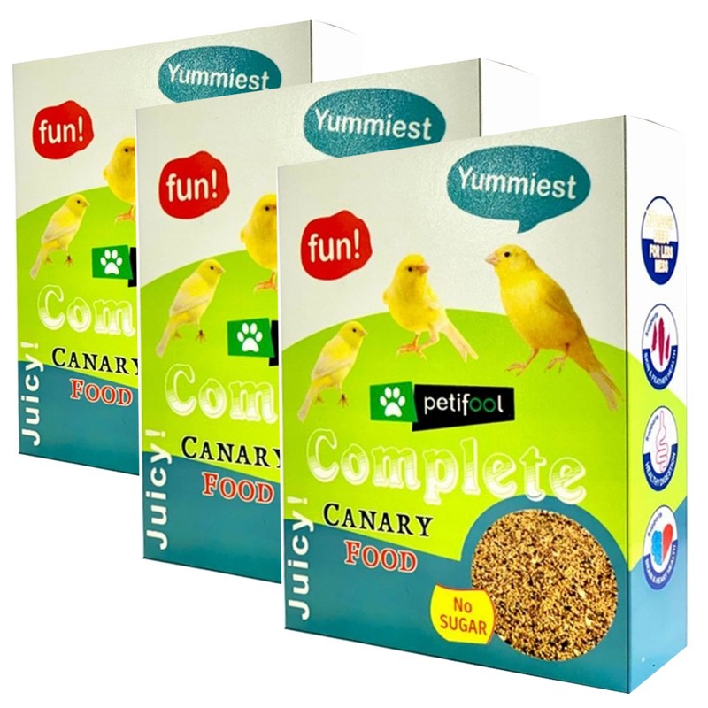 غذای قناری پتی فول کد PCAN1 وزن 1000 گرم بسته 5 عددی