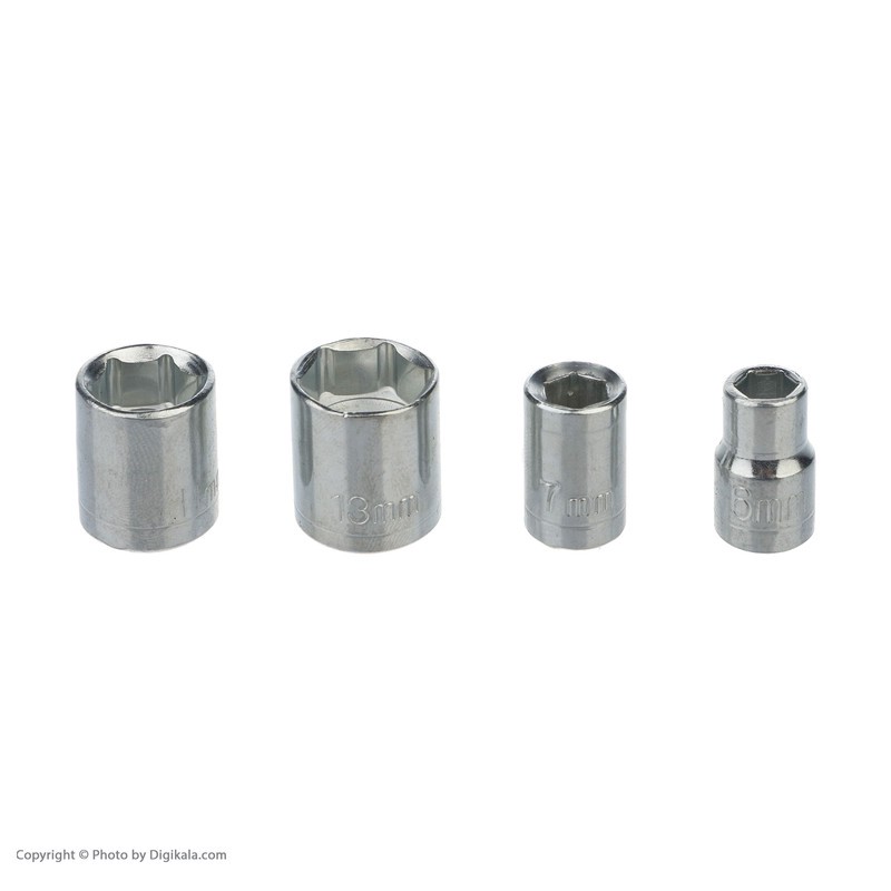دریل پیچ گوشتی شارژی سه نظام 10 میلیمتری 198 ولت جاب مدل JB-198 Custom Package مجموعه 45 عددی