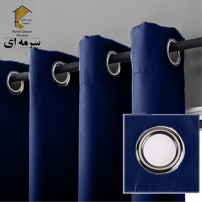 پرده نوین دکور سیلوانا مدل لاکچری 3 سایز 280 300 سانتی متر