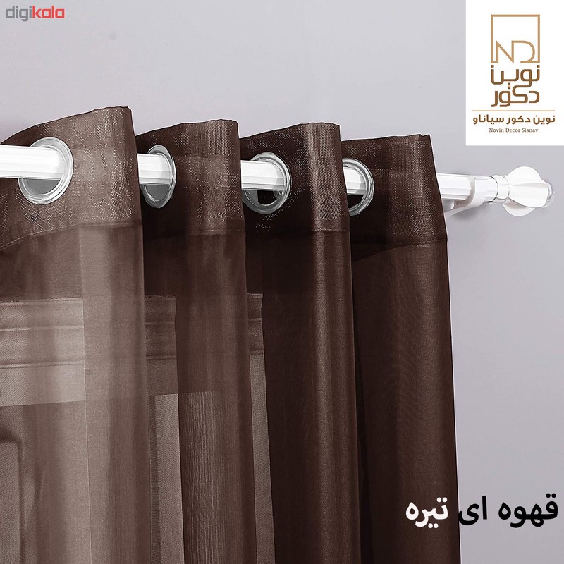 پرده نوین دکور سیاناو مدل ND500 سایز 280 140 سانتی متر