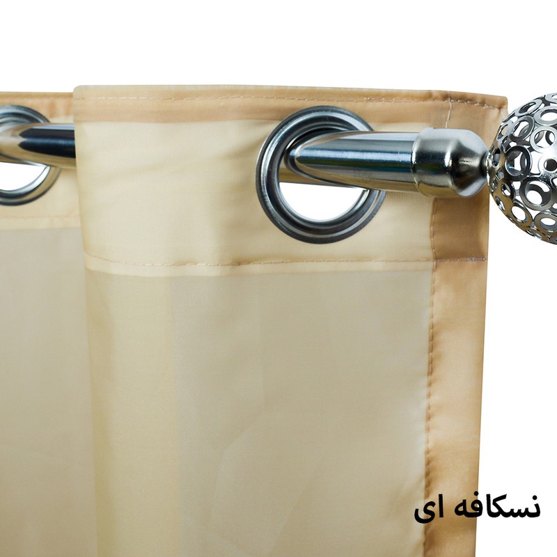 پرده نوین دکور سیاناو مدل ND3100 سایز 180 140 سانتی متر