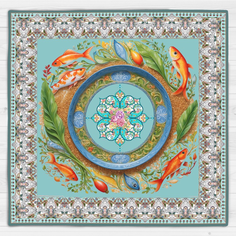 رومیزی طرح نوروز کد 1402137