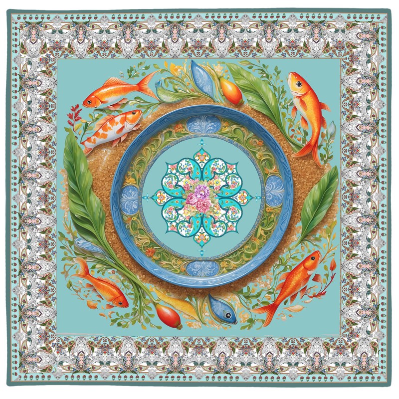 رومیزی طرح نوروز کد 1402137