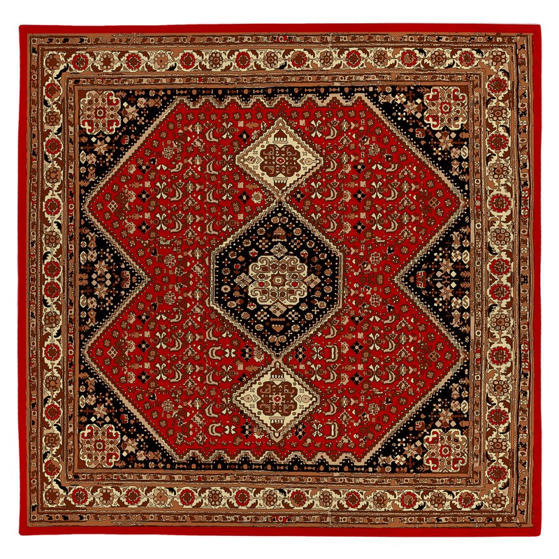 رومیزی طرح قالی کد 973