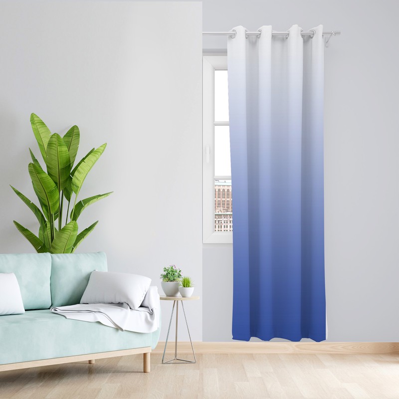 پرده طرح ساده مدل مخمل پانچی کد L 1103R Z سایز 140x200 سانتی متر