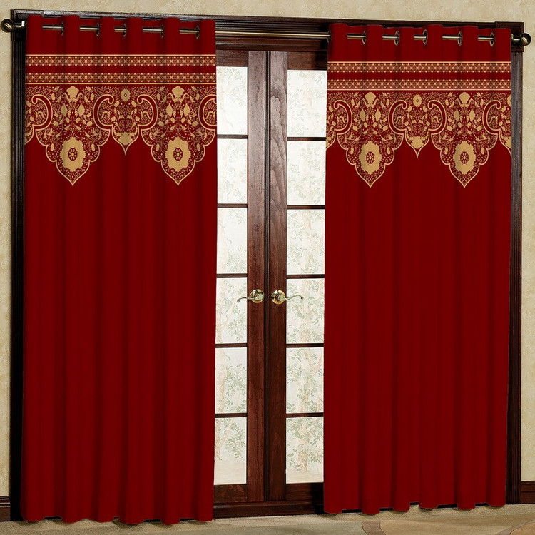 پرده مدل مخمل پانچی کد 4135T2 سایز 200x140 سانتی متر