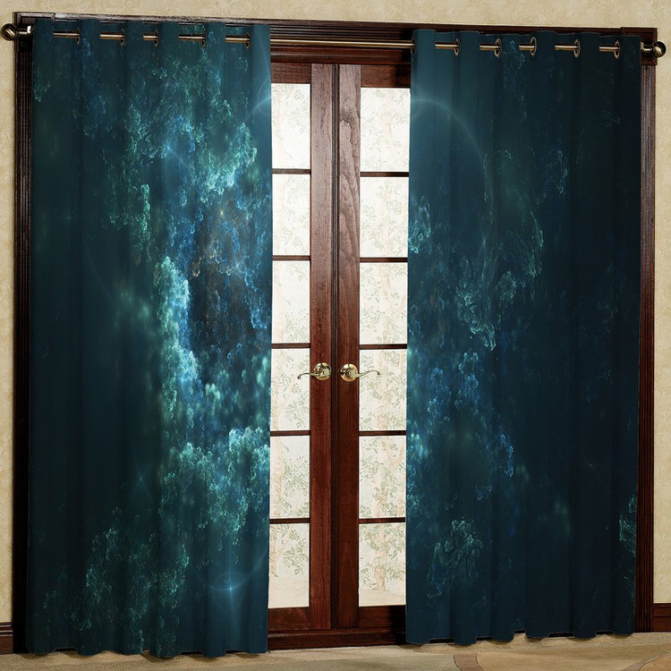 پرده مدل مخمل پانچی کد m2322 سایز 140x280 سانتی متر