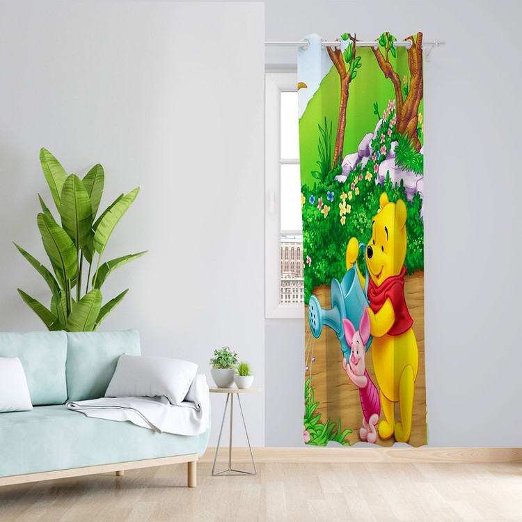 پرده مدل هازان پانچی کد 4413 سایز 140x200 سانتی متر