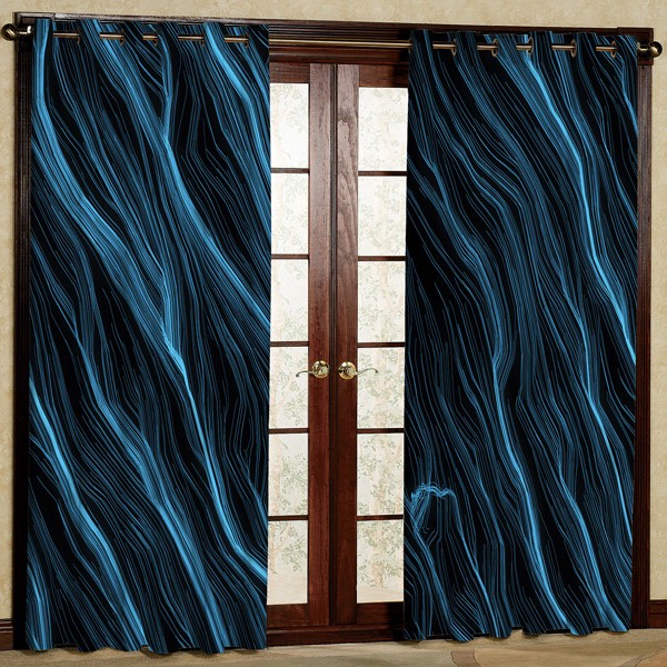 پرده مدل مخمل پانچی کد 6670 سایز 280x140 سانتی متر