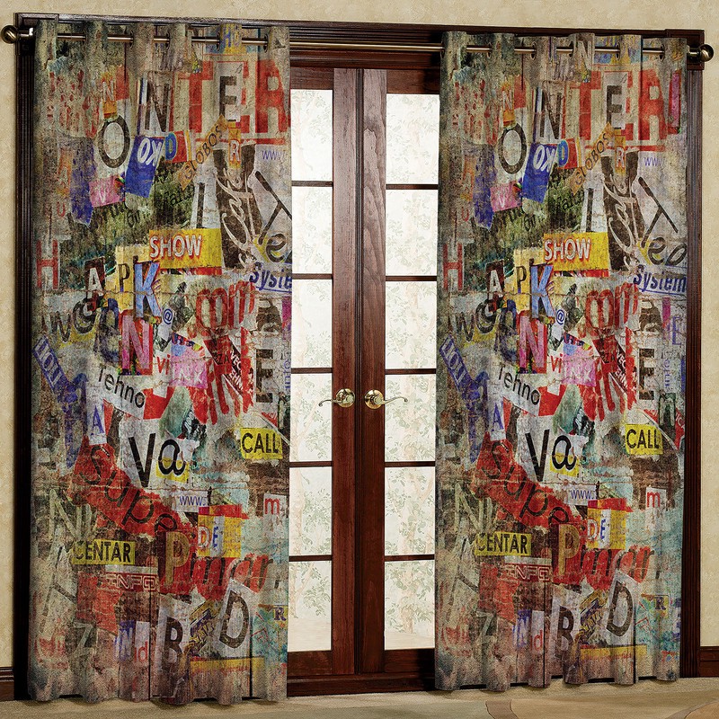 پرده مدل مخمل پانچی کد 2609 سایز 200x140 سانتی متر