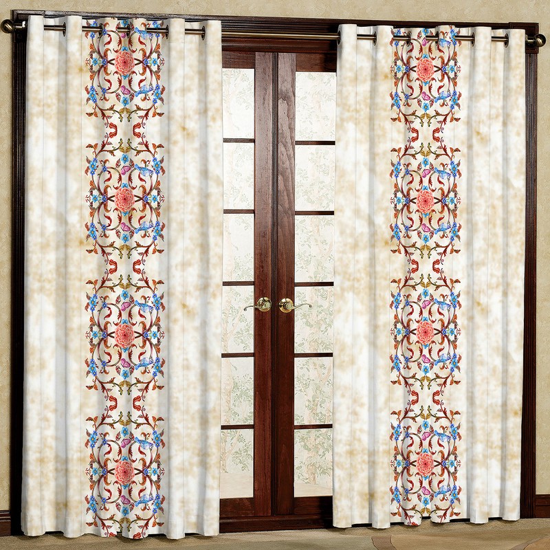 پرده مدل مخمل پانچی کد 4102k5 سایز 200x140 سانتی متر