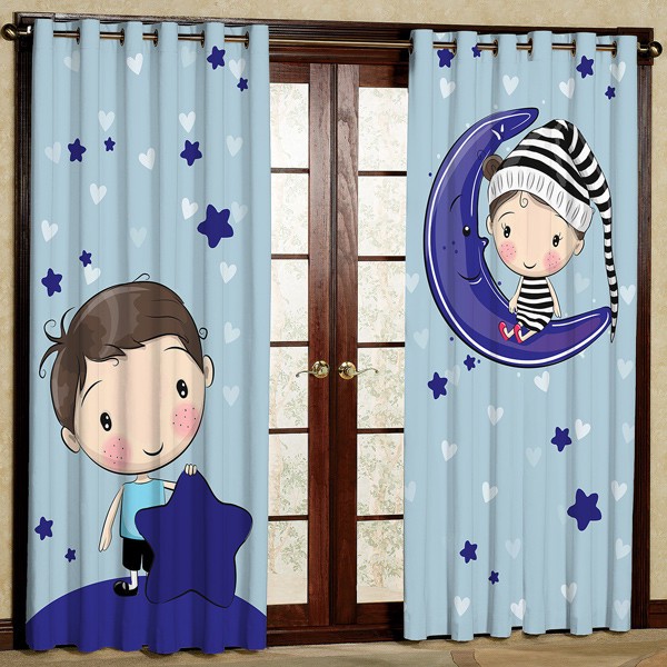 پرده مدل مخمل پانچی کد7510 سایز 280x140 سانتی متر