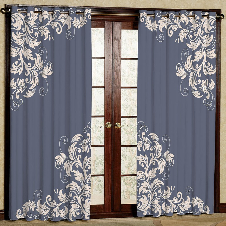 پرده مدل مخمل پانچی کد 1309T2 سایز 200x140 سانتی متر