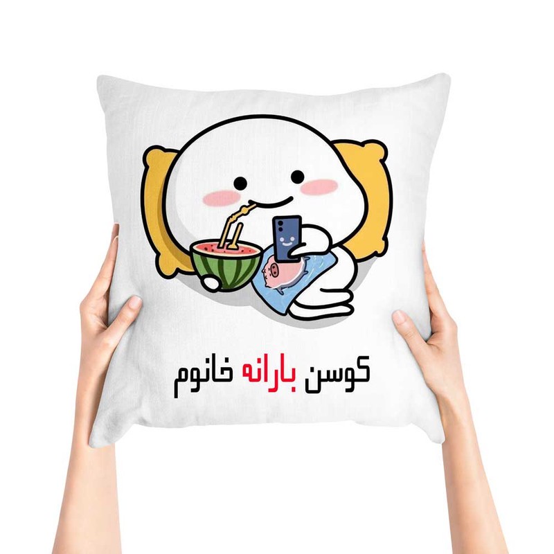 کوسن پاد آفرین مدل فانتزی اسم شخصی طرح دخترانه اسم بارانه کد 0.1464