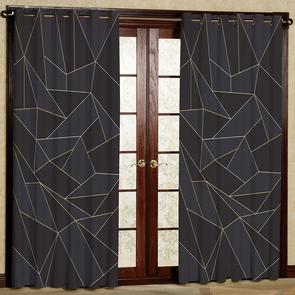 پرده مدل چاپی هازان پانچی کد 231 سایز 200x140 سانتی متر