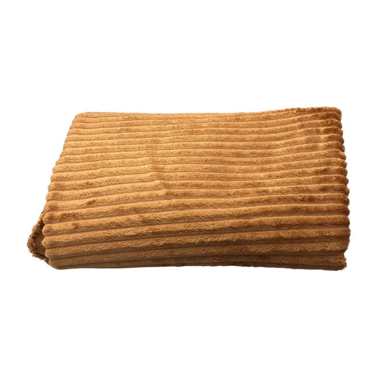پتو یک نفره مدل پلیسه ای سایز 220x160 سانتیمتر