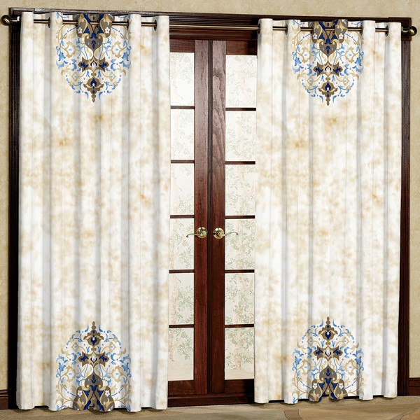 پرده مدل مخمل پانچی کد 7602 سایز 280x140 سانتی متر