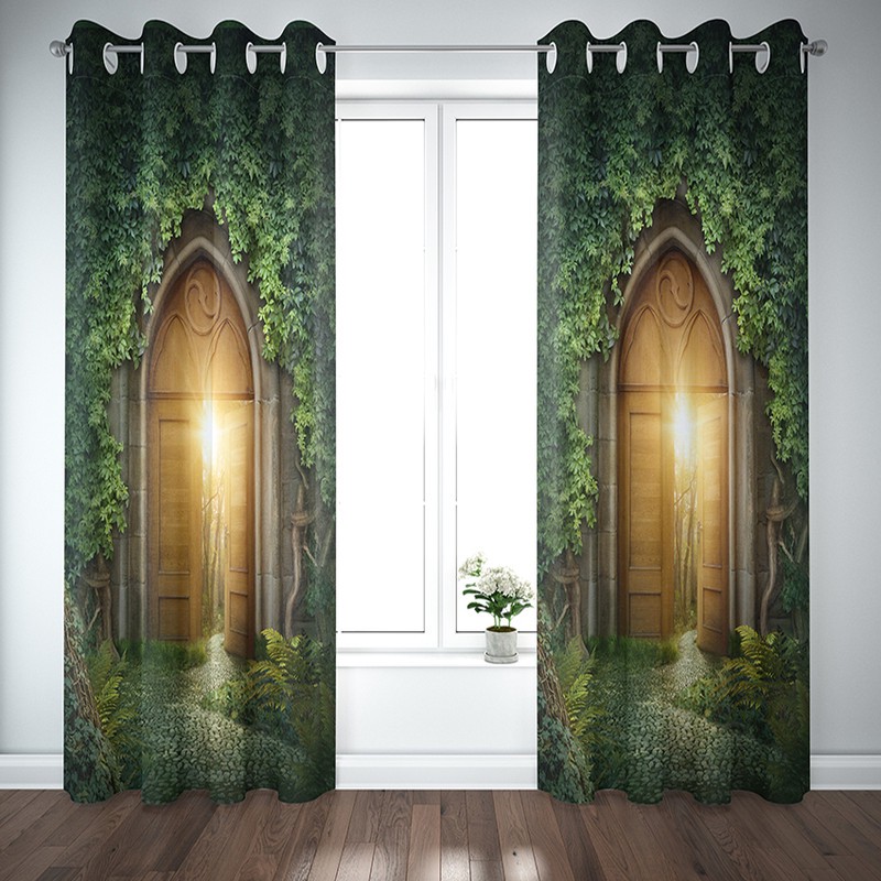 پرده مدل پانچی DK300 26 سایز 300x135 سانتی متر