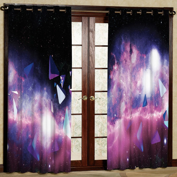 پرده مدل مخمل پانچی کد 2473 سایز 140x280 سانتی متر