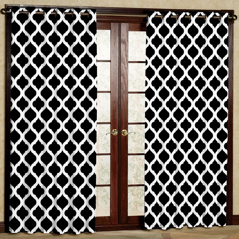 پرده مدل زیگزاگ مخمل پانچی کد 1253 سایز 200x140 سانتی متر