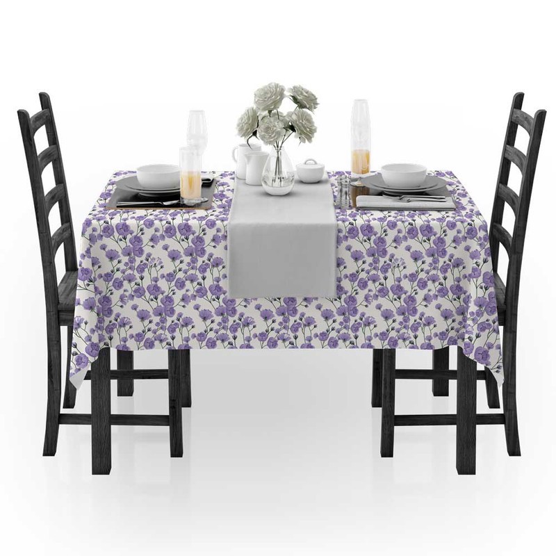 رومیزی طرح گلدار رونده کد F2RO1056