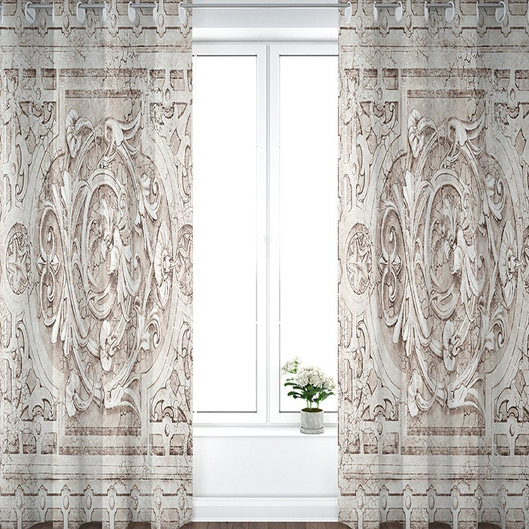 پرده مدل پانچی DK300 16 سایز 300x135 سانتی متر