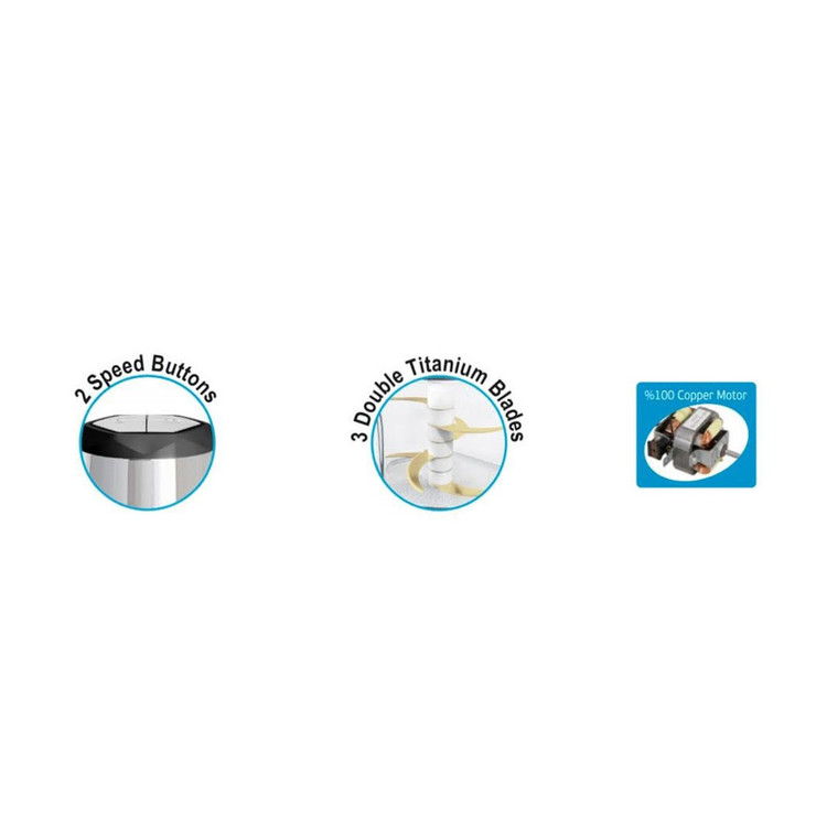خردکن 3.3 لیتری گوسونیک مدل GSC-603