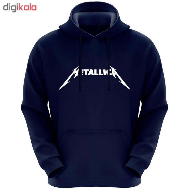 هودی مردانه طرح متالیکا کد F103