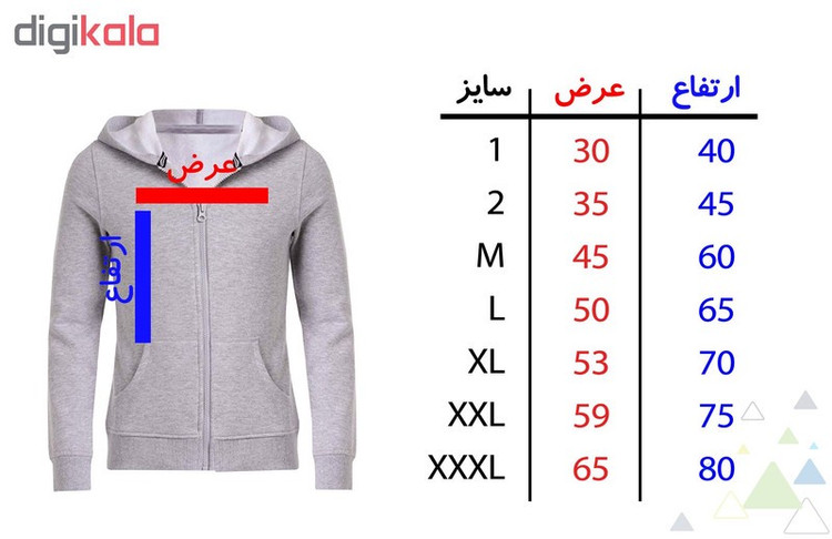 سویشرت مردانه کد F06